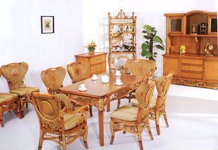 【藤家具 藤椅 藤沙發(fā) 藤搖椅 藤吊椅 CS-026帝豪餐椅餐臺(tái)】?jī)r(jià)格,廠家,批發(fā),椅、凳、榻